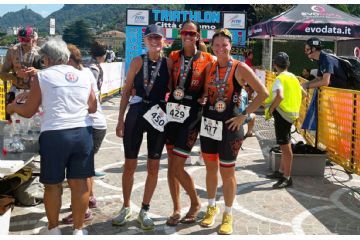 3 Moschettieri al femminile incantano il Lago di  Como