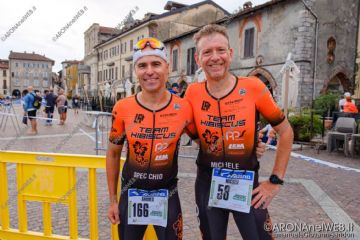 Un addio epico ad Arona:  Andrea e Michele domano il Duathlon a "THE LAST" ARONAMEN